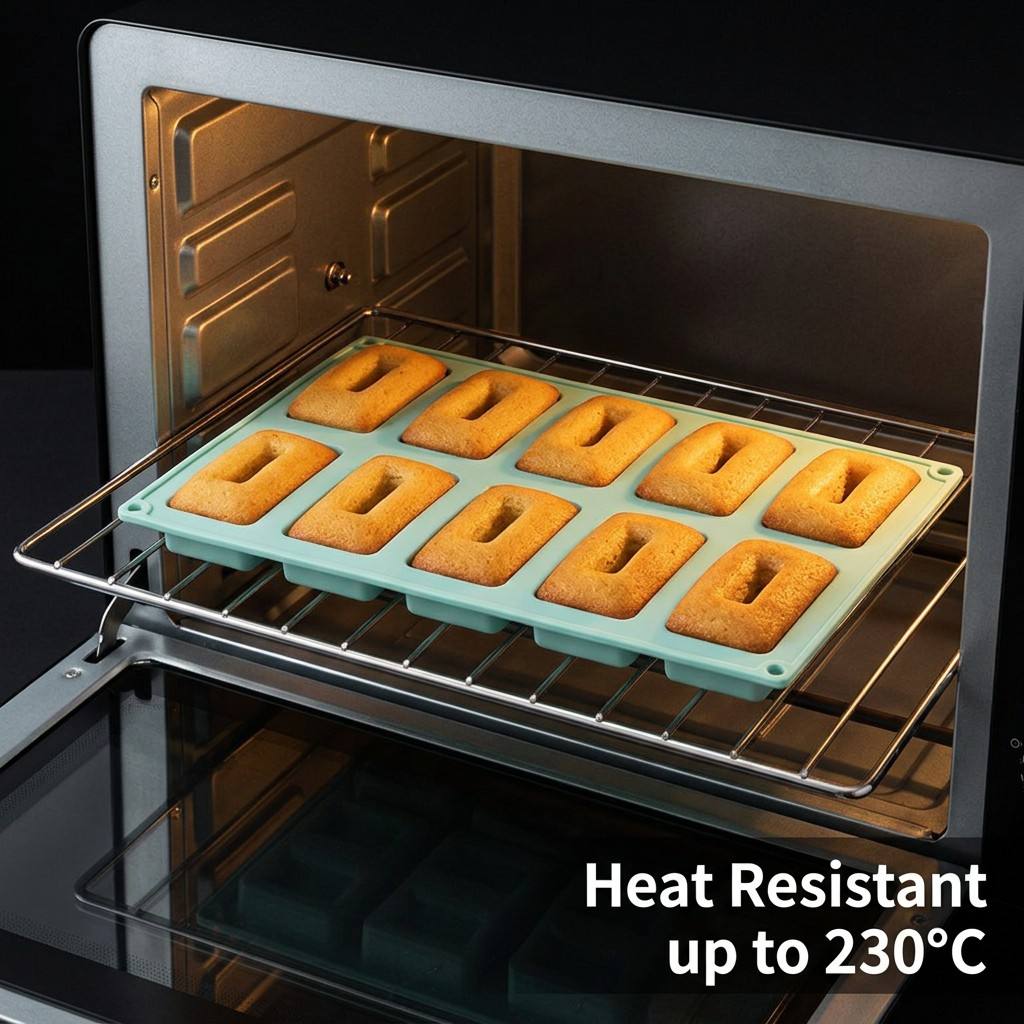 Soap Making Ideas - Moule de cuisson rectangulaire en silicone