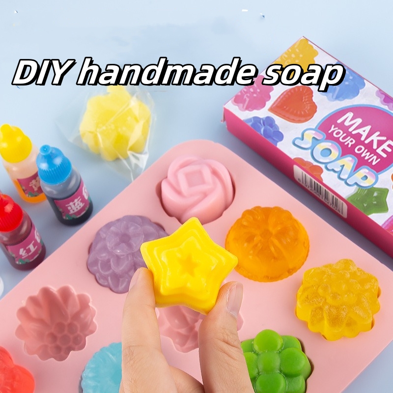 Soap Making Kit For Kids - Plante de Regina en cristal faite