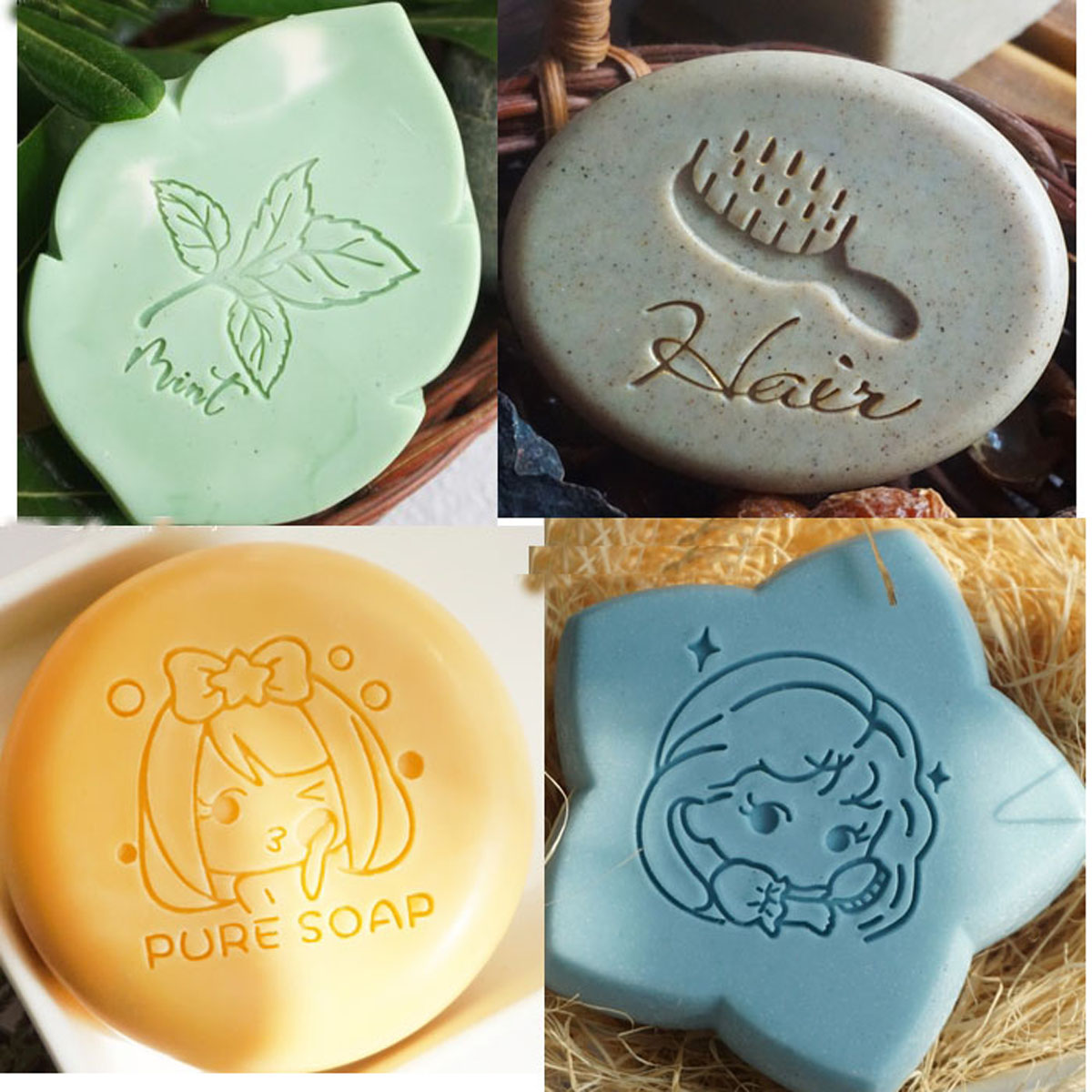Soap Making Websites - Tampon de savon acrylique Transparent pour