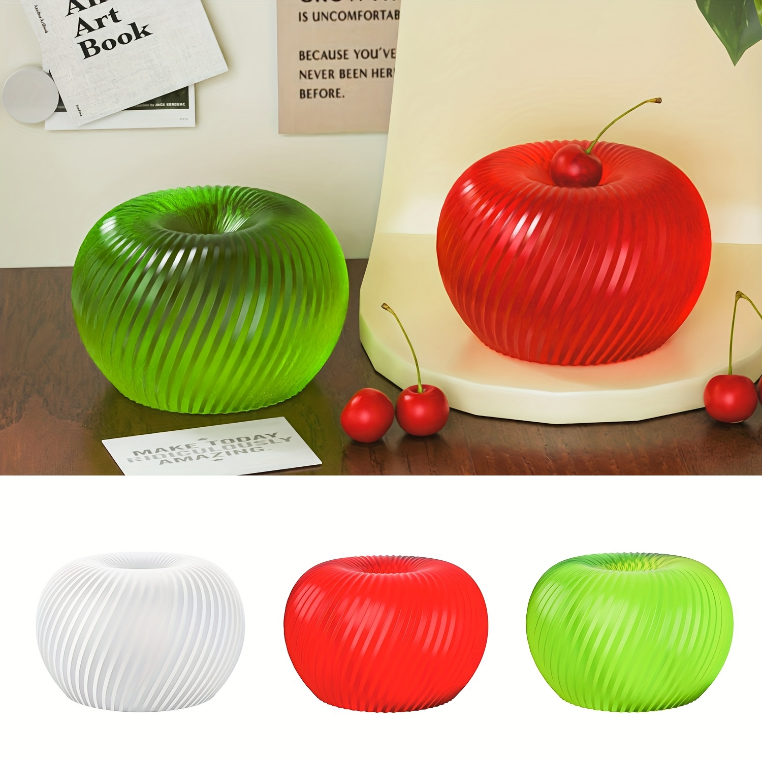 Soap Making Ideas - Un moule en silicone rouge tendance