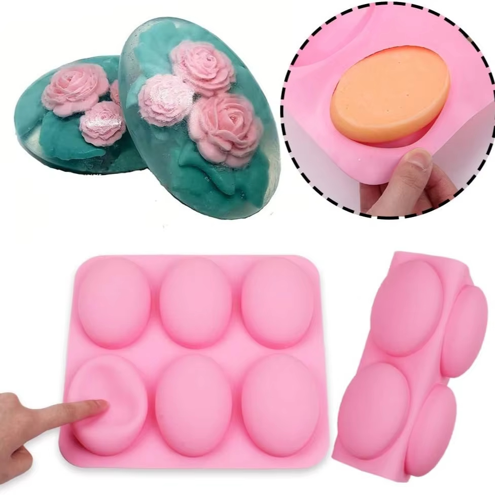 Moules en Silicone à 6 cavités - Soap Making Websites avis et prix