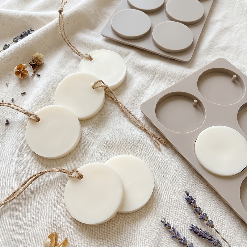 Moule en silicone rond à 6 cav - Soap Making Ideas avis et prix