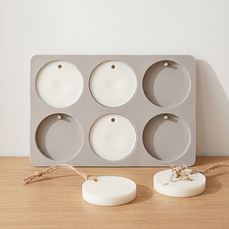 Moule en silicone rond à 6 cav - Soap Making Ideas avis et prix