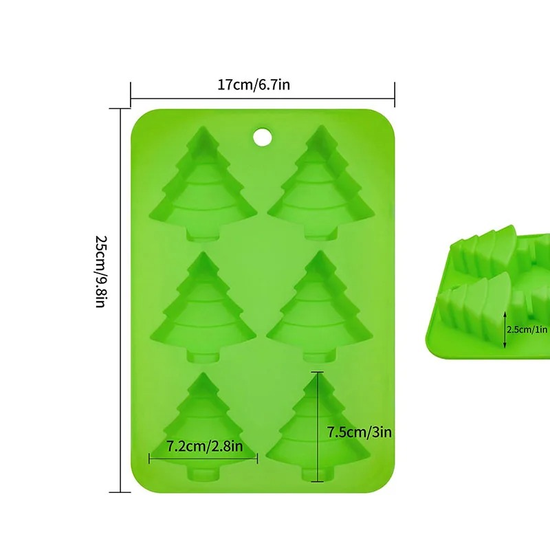 Moules en silicone pour sapin  - Soap Making Websites avis et prix